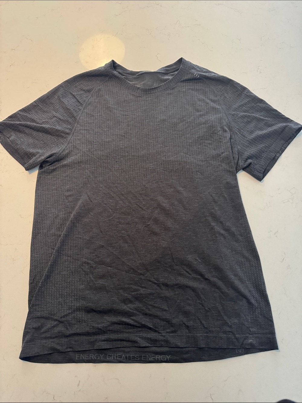 Lululemon men M Men's Crew Neck Performance T-Shirt - Black